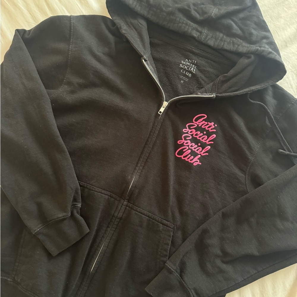 Anti Social Social club zip up - Picture 3 of 5